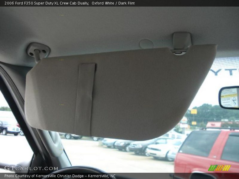 Oxford White / Dark Flint 2006 Ford F350 Super Duty XL Crew Cab Dually