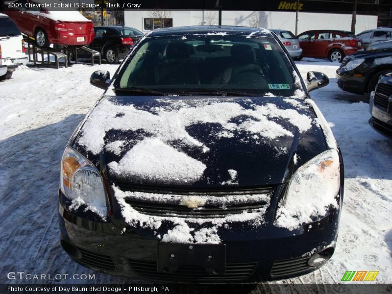 Black / Gray 2005 Chevrolet Cobalt LS Coupe