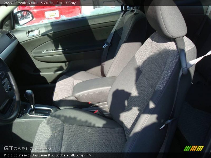 Black / Gray 2005 Chevrolet Cobalt LS Coupe