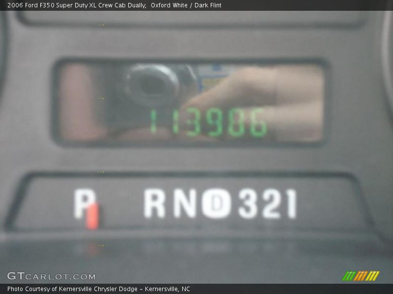Oxford White / Dark Flint 2006 Ford F350 Super Duty XL Crew Cab Dually