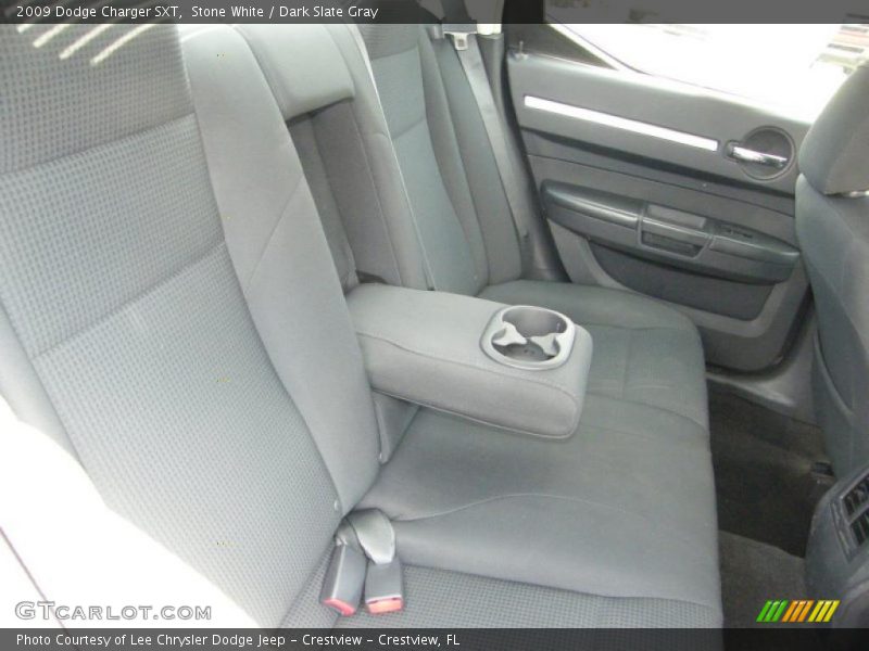 Stone White / Dark Slate Gray 2009 Dodge Charger SXT
