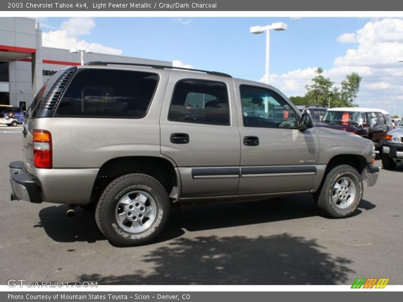 Light Pewter Metallic / Gray/Dark Charcoal 2003 Chevrolet Tahoe 4x4