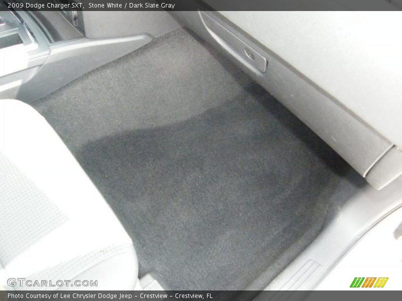 Stone White / Dark Slate Gray 2009 Dodge Charger SXT