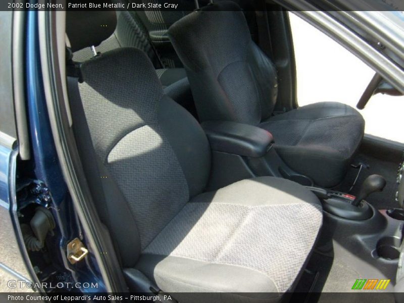 Patriot Blue Metallic / Dark Slate Gray 2002 Dodge Neon