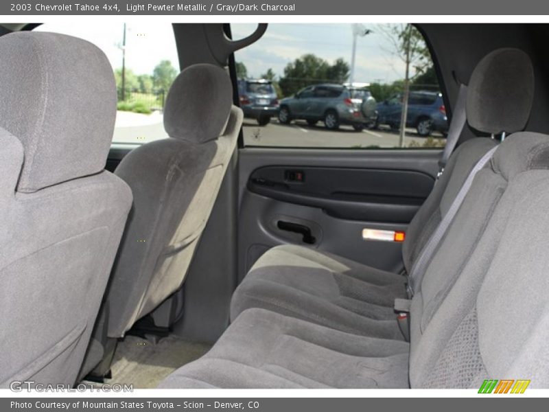 Light Pewter Metallic / Gray/Dark Charcoal 2003 Chevrolet Tahoe 4x4
