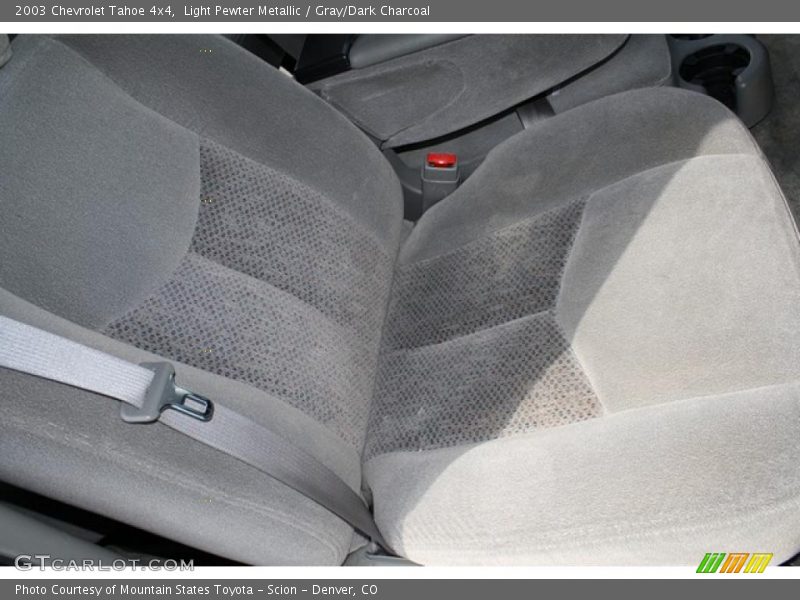 Light Pewter Metallic / Gray/Dark Charcoal 2003 Chevrolet Tahoe 4x4