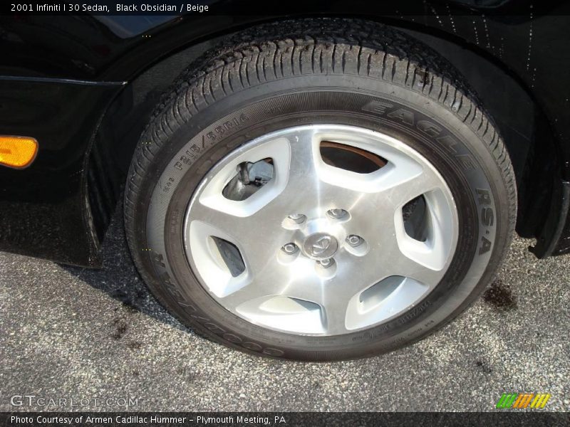 Black Obsidian / Beige 2001 Infiniti I 30 Sedan