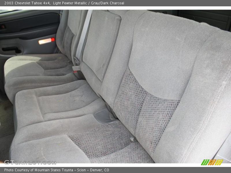 Light Pewter Metallic / Gray/Dark Charcoal 2003 Chevrolet Tahoe 4x4