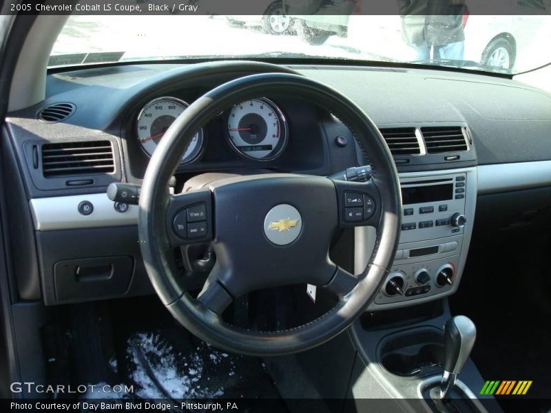 Black / Gray 2005 Chevrolet Cobalt LS Coupe