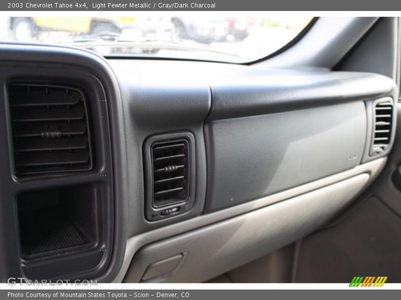 Light Pewter Metallic / Gray/Dark Charcoal 2003 Chevrolet Tahoe 4x4