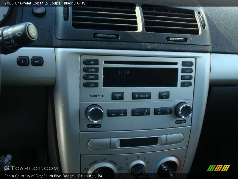 Black / Gray 2005 Chevrolet Cobalt LS Coupe