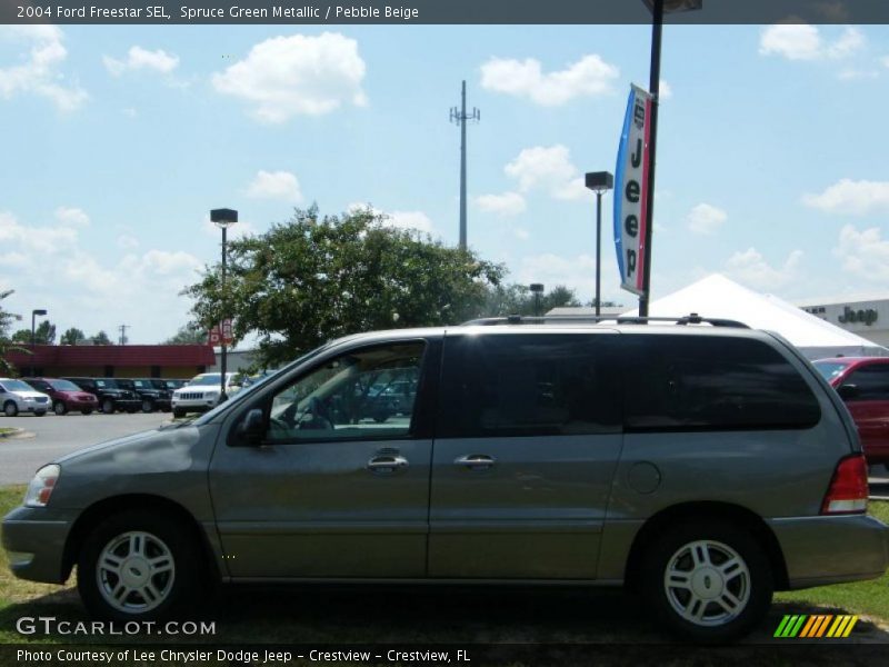 Spruce Green Metallic / Pebble Beige 2004 Ford Freestar SEL