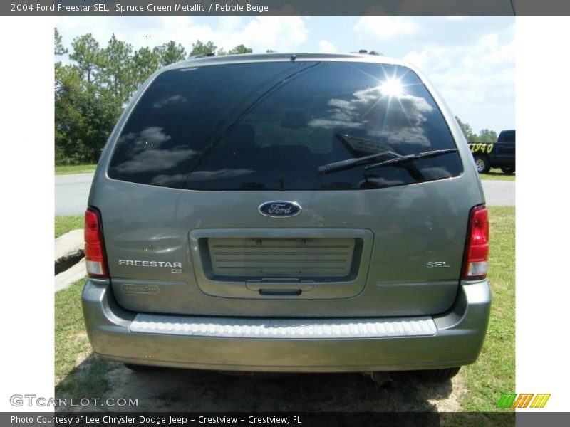 Spruce Green Metallic / Pebble Beige 2004 Ford Freestar SEL