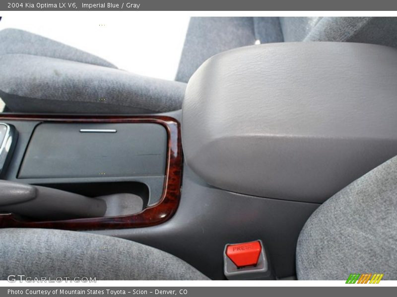 Imperial Blue / Gray 2004 Kia Optima LX V6