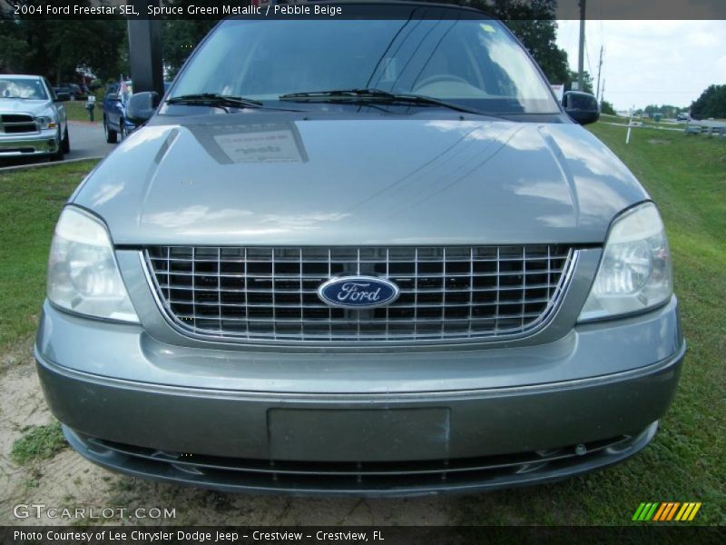 Spruce Green Metallic / Pebble Beige 2004 Ford Freestar SEL