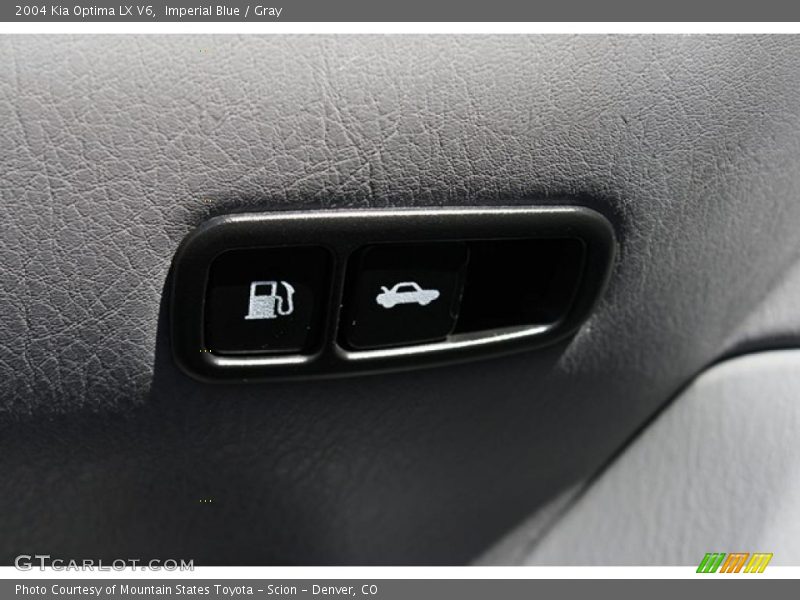 Imperial Blue / Gray 2004 Kia Optima LX V6