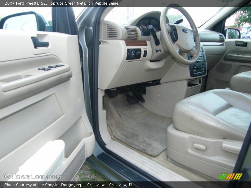 Spruce Green Metallic / Pebble Beige 2004 Ford Freestar SEL