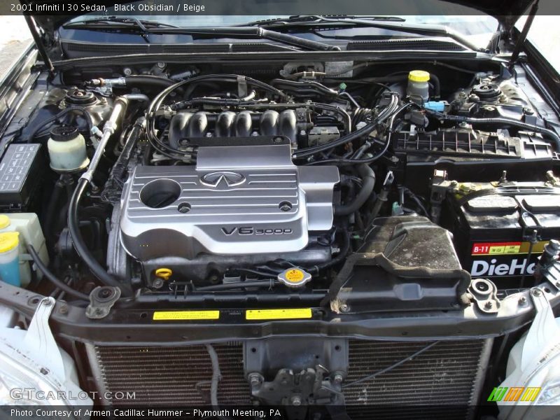 Black Obsidian / Beige 2001 Infiniti I 30 Sedan