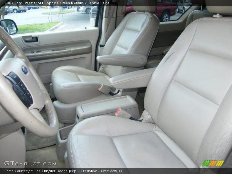 Spruce Green Metallic / Pebble Beige 2004 Ford Freestar SEL