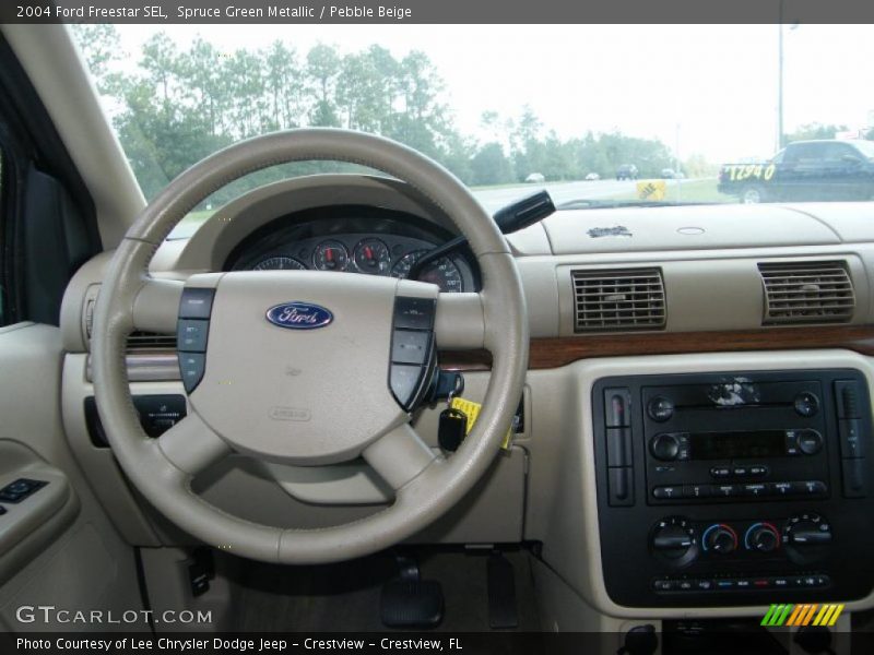 Spruce Green Metallic / Pebble Beige 2004 Ford Freestar SEL