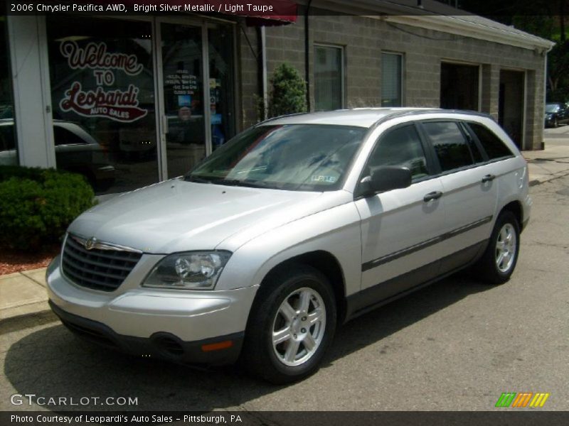 Bright Silver Metallic / Light Taupe 2006 Chrysler Pacifica AWD