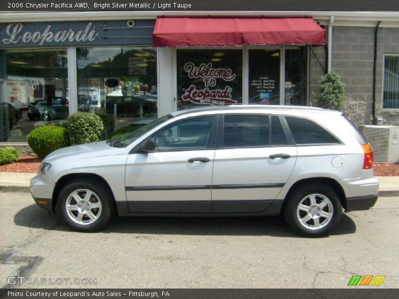 Bright Silver Metallic / Light Taupe 2006 Chrysler Pacifica AWD