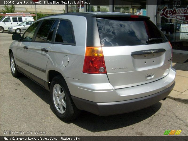 Bright Silver Metallic / Light Taupe 2006 Chrysler Pacifica AWD