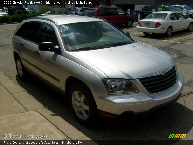 Bright Silver Metallic / Light Taupe 2006 Chrysler Pacifica AWD
