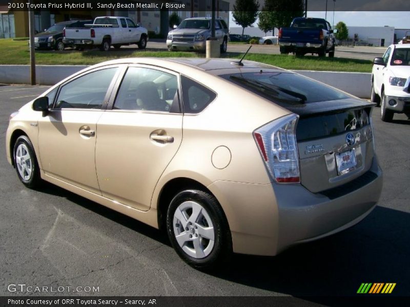 Sandy Beach Metallic / Bisque 2010 Toyota Prius Hybrid III