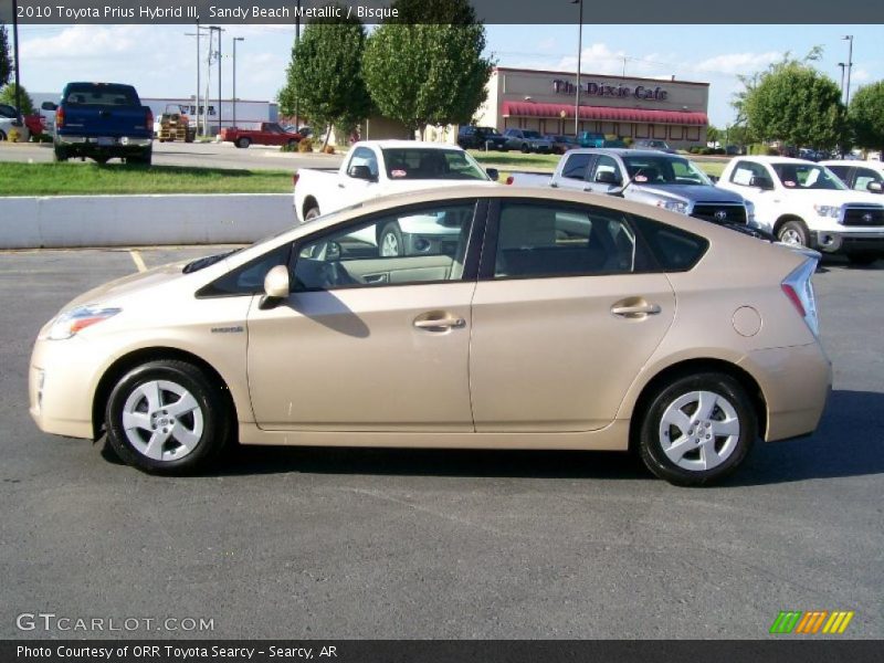 Sandy Beach Metallic / Bisque 2010 Toyota Prius Hybrid III