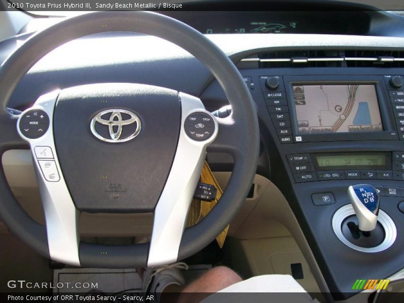 Sandy Beach Metallic / Bisque 2010 Toyota Prius Hybrid III