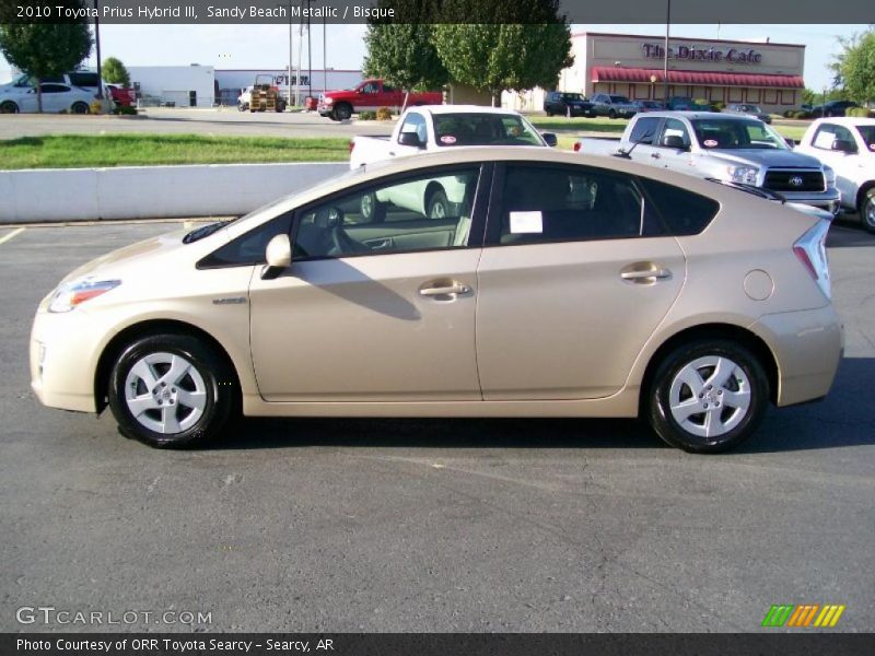 Sandy Beach Metallic / Bisque 2010 Toyota Prius Hybrid III