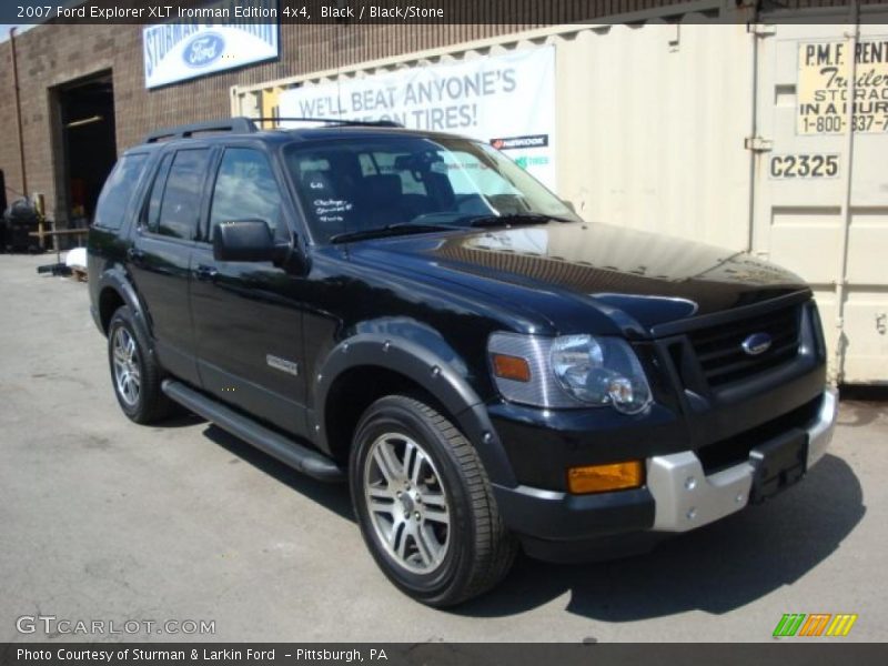 Black / Black/Stone 2007 Ford Explorer XLT Ironman Edition 4x4