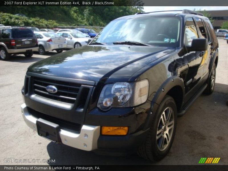 Black / Black/Stone 2007 Ford Explorer XLT Ironman Edition 4x4