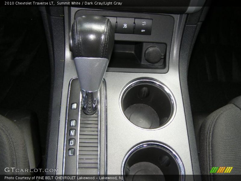 Summit White / Dark Gray/Light Gray 2010 Chevrolet Traverse LT