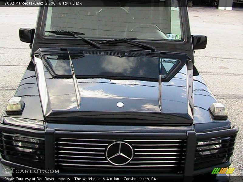 Black / Black 2002 Mercedes-Benz G 500