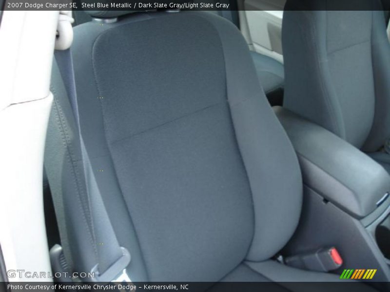 Steel Blue Metallic / Dark Slate Gray/Light Slate Gray 2007 Dodge Charger SE