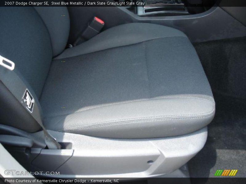 Steel Blue Metallic / Dark Slate Gray/Light Slate Gray 2007 Dodge Charger SE