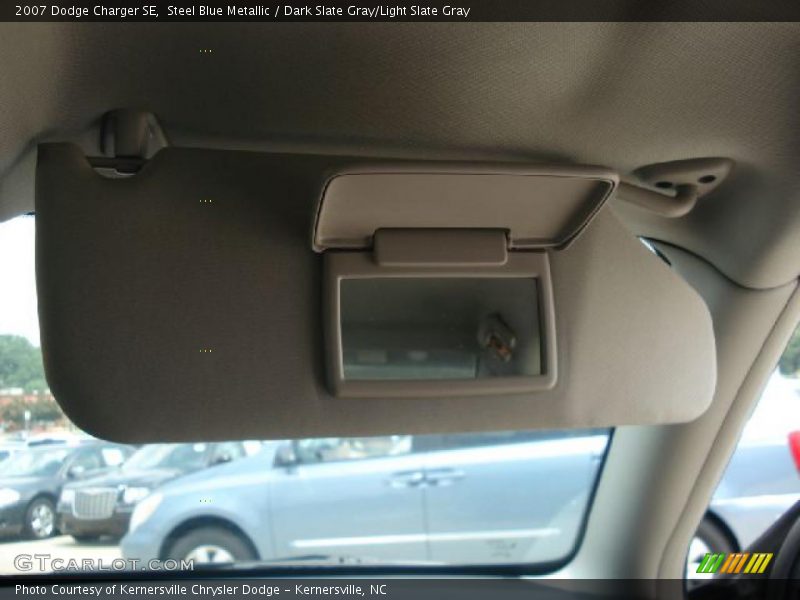 Steel Blue Metallic / Dark Slate Gray/Light Slate Gray 2007 Dodge Charger SE