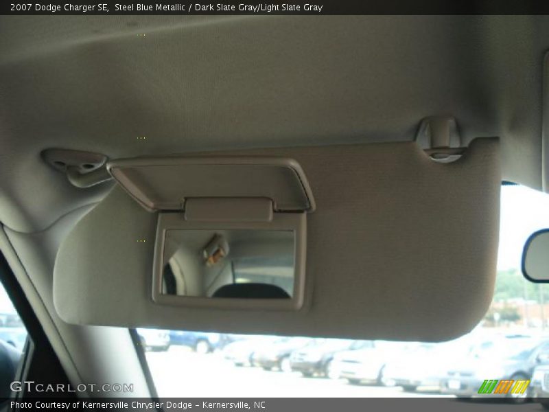 Steel Blue Metallic / Dark Slate Gray/Light Slate Gray 2007 Dodge Charger SE