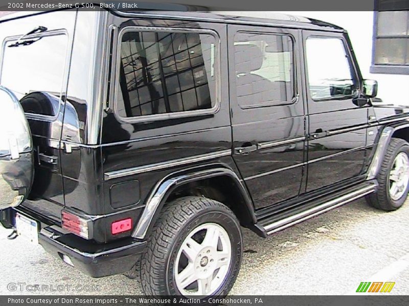 Black / Black 2002 Mercedes-Benz G 500