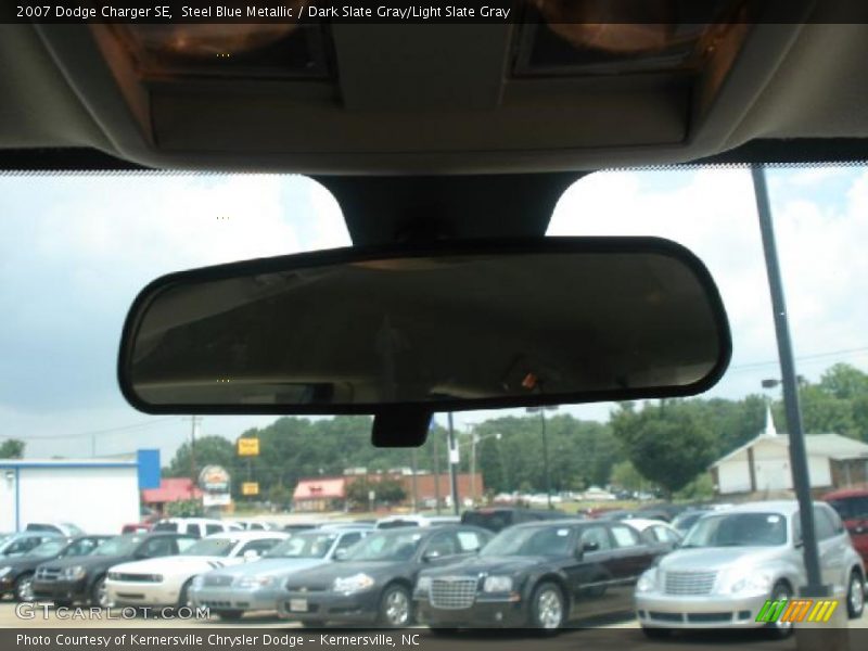 Steel Blue Metallic / Dark Slate Gray/Light Slate Gray 2007 Dodge Charger SE