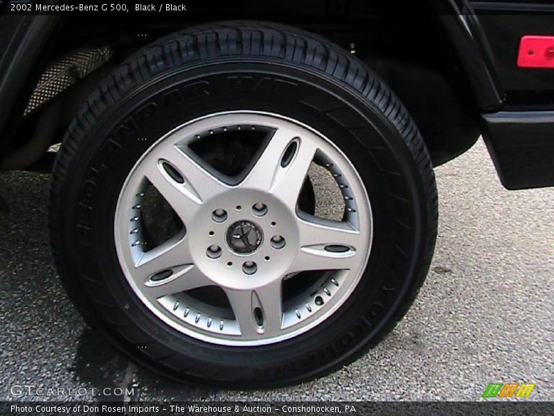 Black / Black 2002 Mercedes-Benz G 500