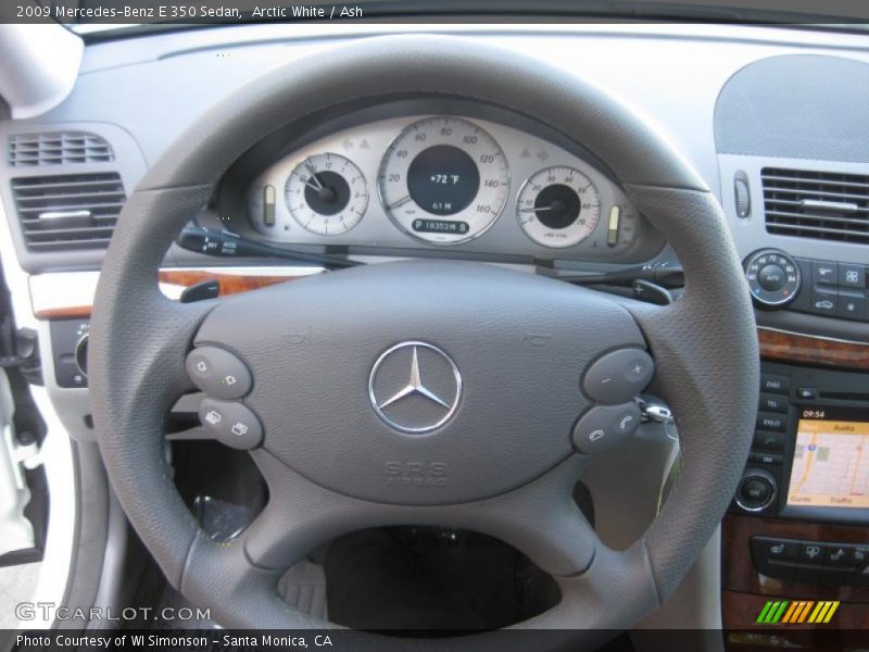 Arctic White / Ash 2009 Mercedes-Benz E 350 Sedan