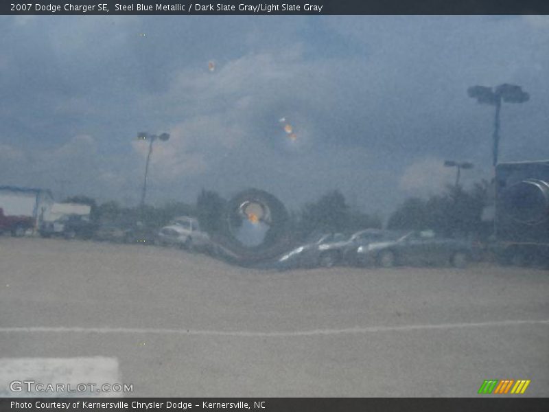 Steel Blue Metallic / Dark Slate Gray/Light Slate Gray 2007 Dodge Charger SE