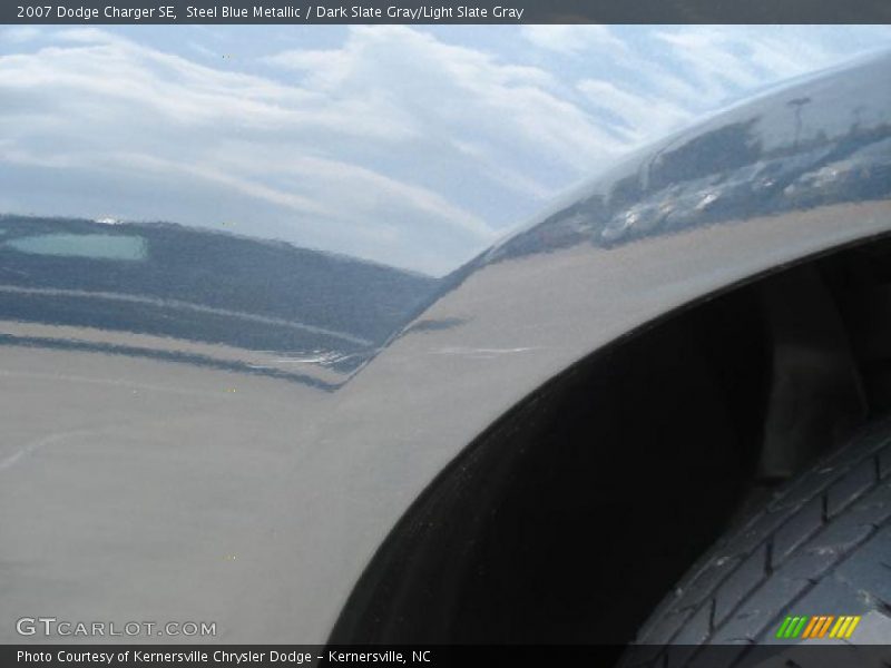 Steel Blue Metallic / Dark Slate Gray/Light Slate Gray 2007 Dodge Charger SE