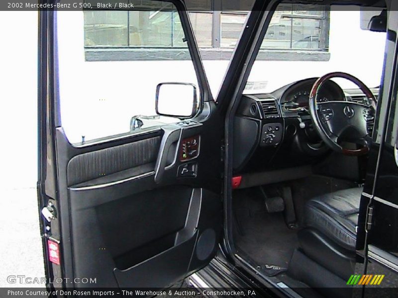 Black / Black 2002 Mercedes-Benz G 500