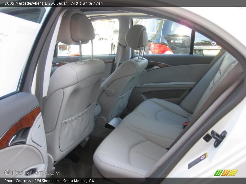 Arctic White / Ash 2009 Mercedes-Benz E 350 Sedan