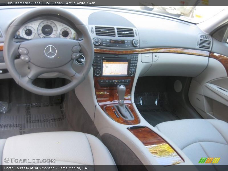 Arctic White / Ash 2009 Mercedes-Benz E 350 Sedan