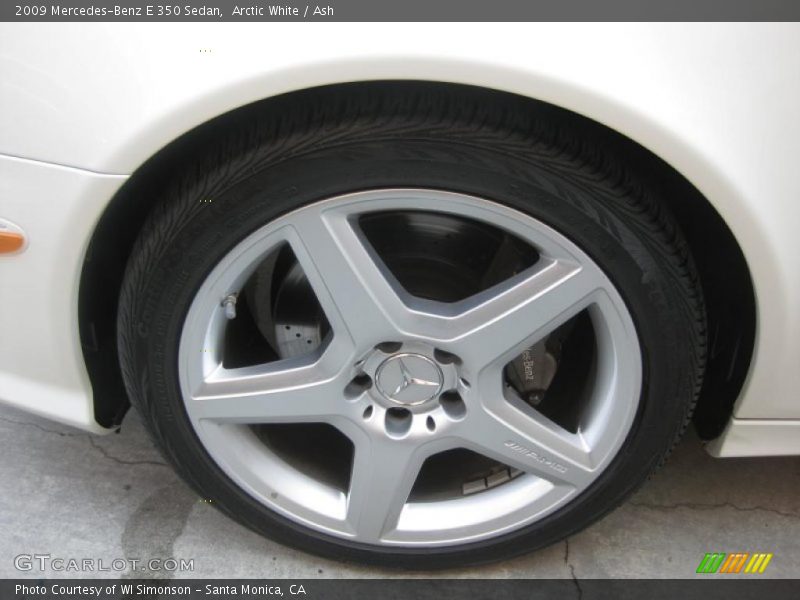 Arctic White / Ash 2009 Mercedes-Benz E 350 Sedan